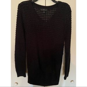 Black Cable Knit Sweater